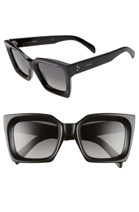 celine square gradient sunglasses|are celine sunglasses polarized.